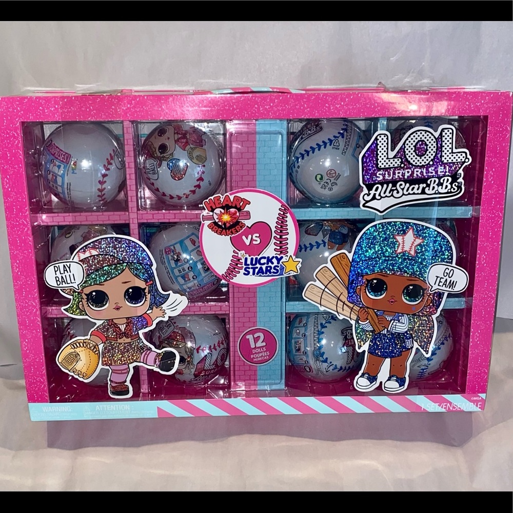LOL Surprise All Star Sports Ultimate Collection Series 1 with 12 Baseball Dolls